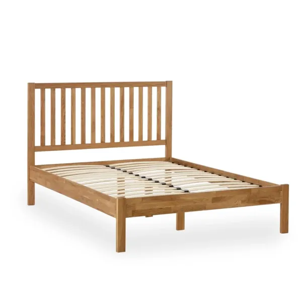 Coxmoor Solid Oak Wooden Bed Frame - Home Divine