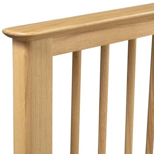 Transform Your Bedroom with Cotswold Solid Oak Wooden Bed Frame by Home Divine