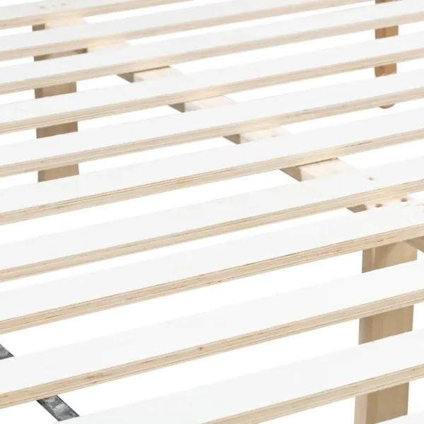 Transform Your Bedroom with Cotswold Solid Oak Wooden Bed Frame by Home Divine