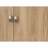 Carlton Trio Bedroom Set Medium Oak Effect doors