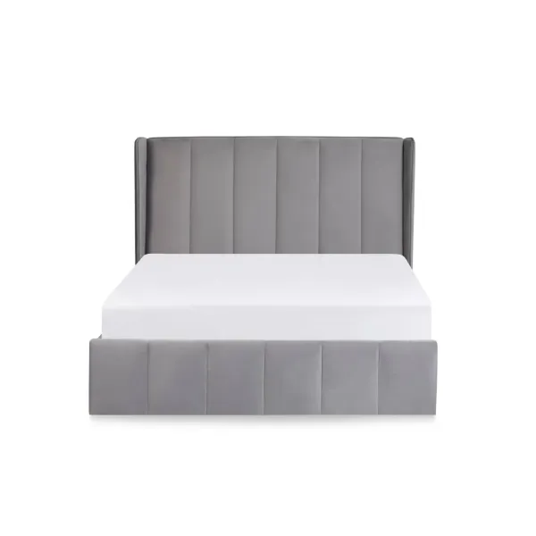 Upgrade Your Bedroom with Katie Ottoman Storage Bed Frame Grey by Home Divine