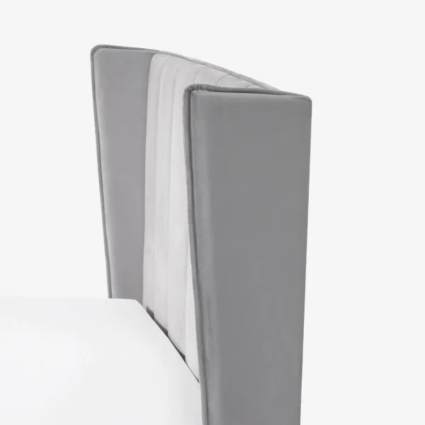 Upgrade Your Bedroom with Katie Ottoman Storage Bed Frame Grey by Home Divine
