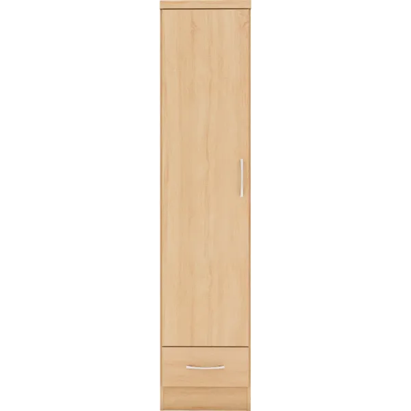 Upgrade Your Bedroom with Home Divine's Nevada 1 Door 1 Drawer Wardrobe