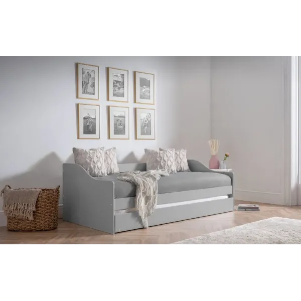 Transform Your Space with the Elba Daybed in Dove Grey Finish | Home Divine