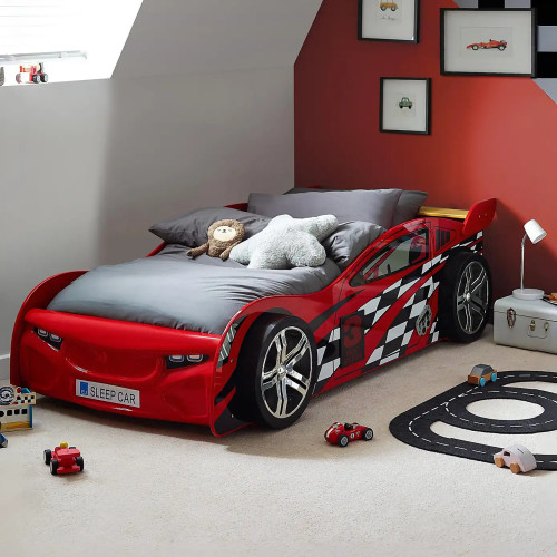 Red Scorpion Racer Car Bed for Children