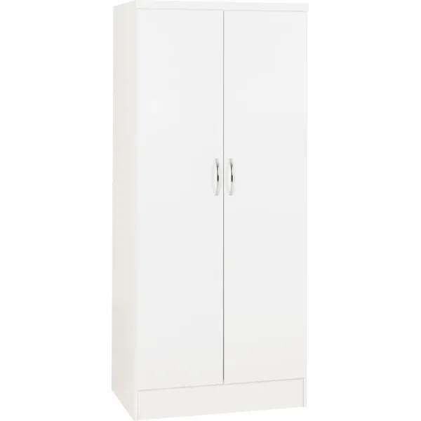 Organize Your Space with Nevada 2 Door All Hanging Wardrobe | Home Divine