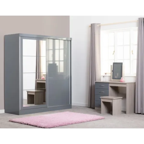 Explore the Stylish Nevada 2 Door Sliding Wardrobe | Home Divine