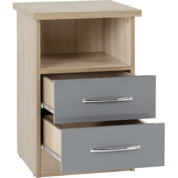 Shop the Stunning Nevada 2 Drawer Bedside at Home Divine Today