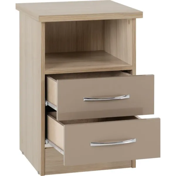 Shop the Stunning Nevada 2 Drawer Bedside at Home Divine Today