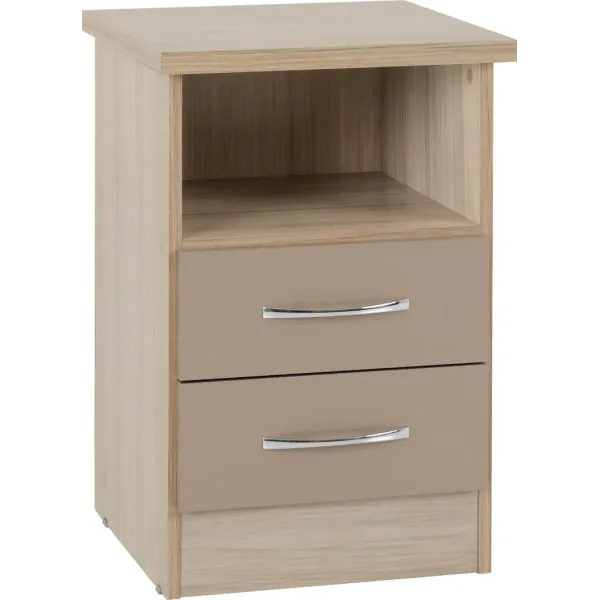 Shop the Stunning Nevada 2 Drawer Bedside at Home Divine Today