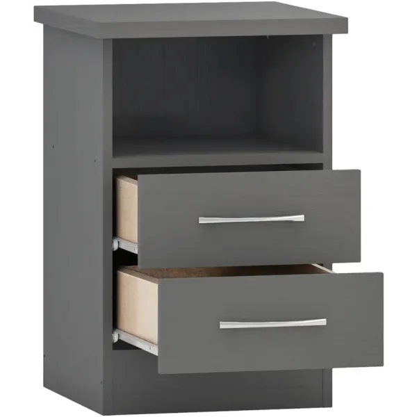Shop the Stunning Nevada 2 Drawer Bedside at Home Divine Today