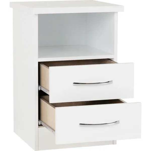 Shop the Stunning Nevada 2 Drawer Bedside at Home Divine Today