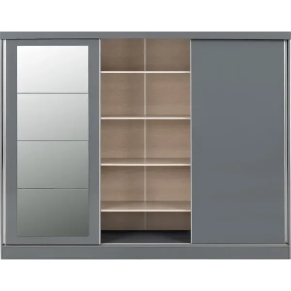 Upgrade Your Bedroom with Home Divine's Nevada 3 Door Sliding Wardrobe