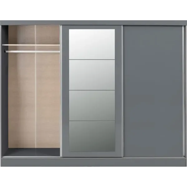 Upgrade Your Bedroom with Home Divine's Nevada 3 Door Sliding Wardrobe