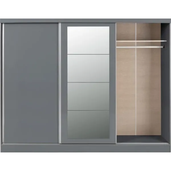 Upgrade Your Bedroom with Home Divine's Nevada 3 Door Sliding Wardrobe