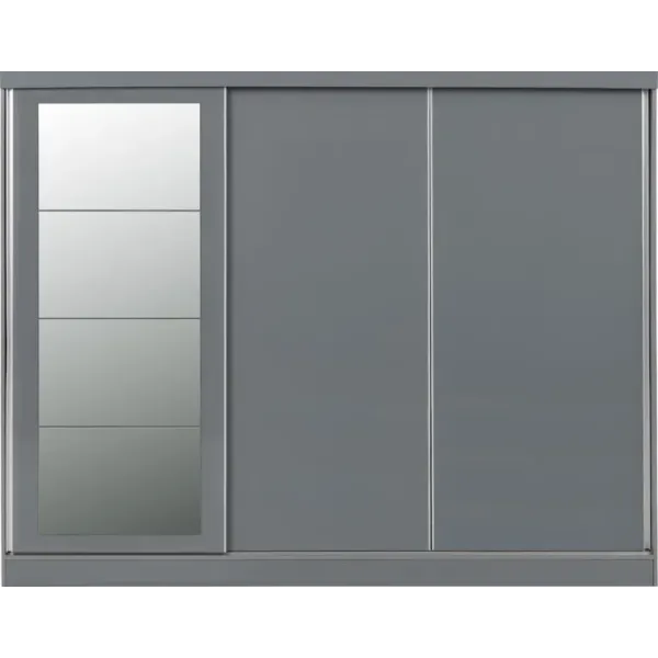 Upgrade Your Bedroom with Home Divine's Nevada 3 Door Sliding Wardrobe