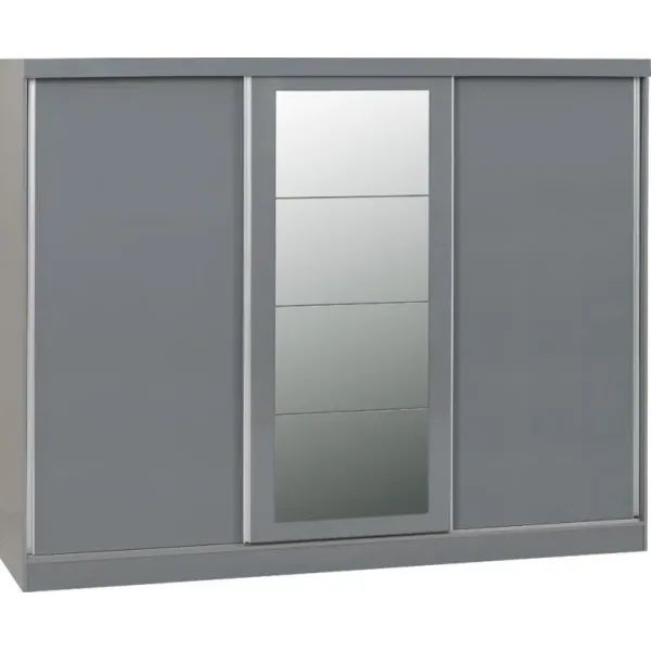 Upgrade Your Bedroom with Home Divine's Nevada 3 Door Sliding Wardrobe