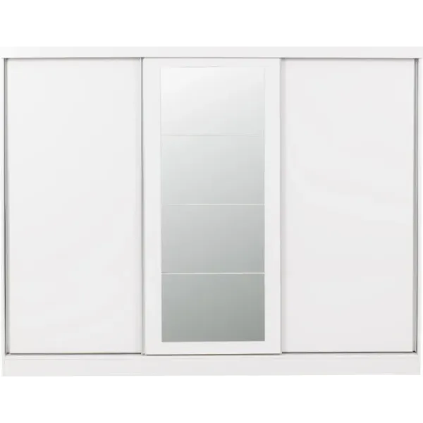 Upgrade Your Bedroom with Home Divine's Nevada 3 Door Sliding Wardrobe