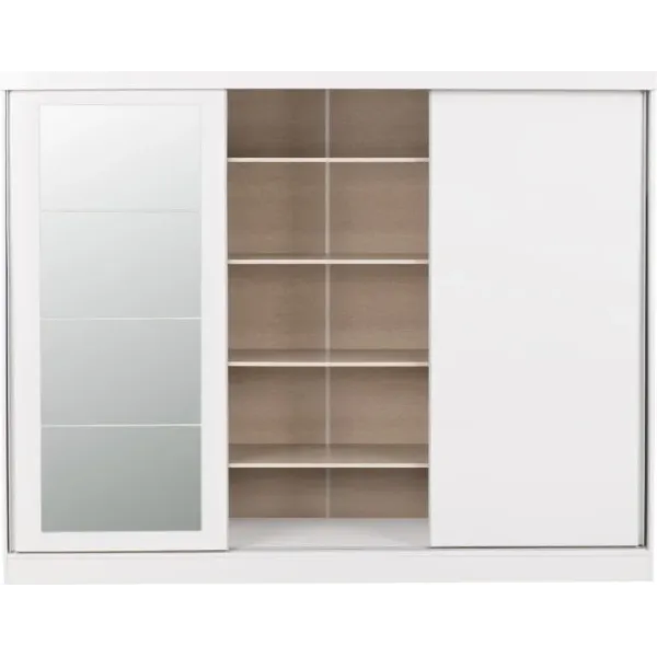 Upgrade Your Bedroom with Home Divine's Nevada 3 Door Sliding Wardrobe