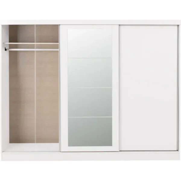 Upgrade Your Bedroom with Home Divine's Nevada 3 Door Sliding Wardrobe