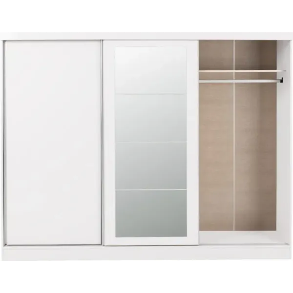 Upgrade Your Bedroom with Home Divine's Nevada 3 Door Sliding Wardrobe
