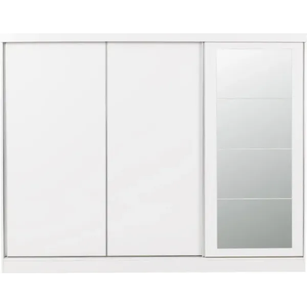 Upgrade Your Bedroom with Home Divine's Nevada 3 Door Sliding Wardrobe