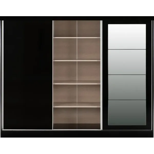 Upgrade Your Bedroom with Home Divine's Nevada 3 Door Sliding Wardrobe