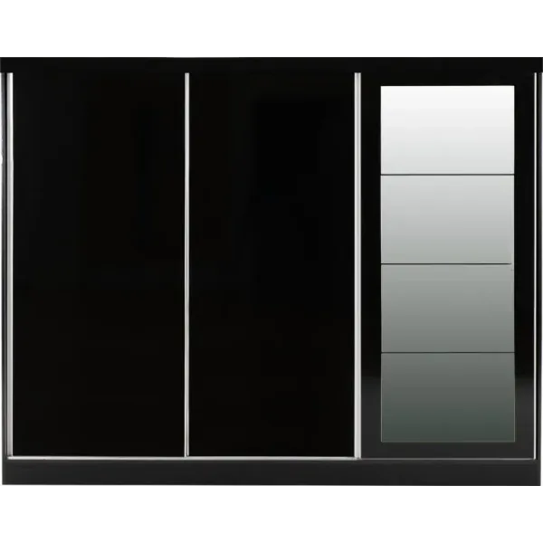 Upgrade Your Bedroom with Home Divine's Nevada 3 Door Sliding Wardrobe