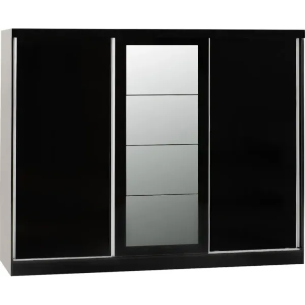 Upgrade Your Bedroom with Home Divine's Nevada 3 Door Sliding Wardrobe