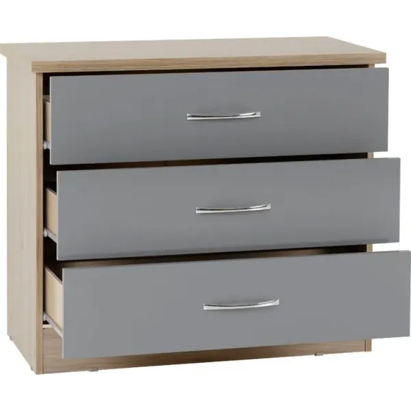Upgrade Your Home with the Nevada 3 Drawer Chest from Home Divine