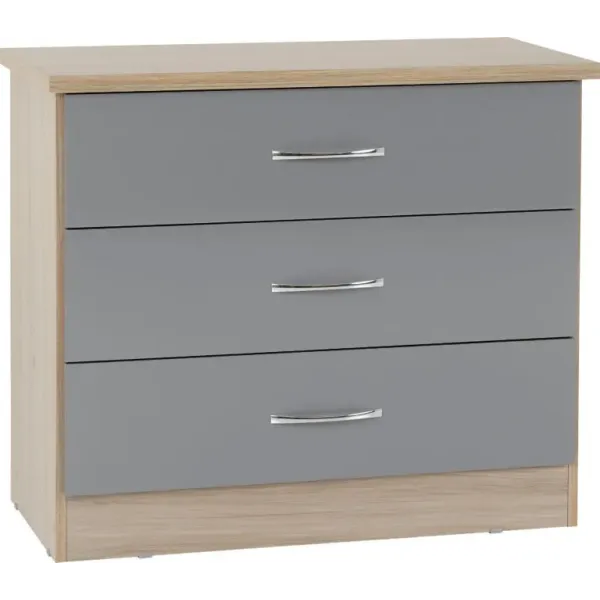 Upgrade Your Home with the Nevada 3 Drawer Chest from Home Divine