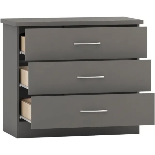 Upgrade Your Home with the Nevada 3 Drawer Chest from Home Divine