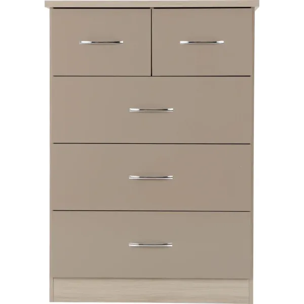 Discover the Stunning Nevada 3+2 Drawer Chest by Home Divine