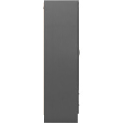 dark grey wardrobe door panel