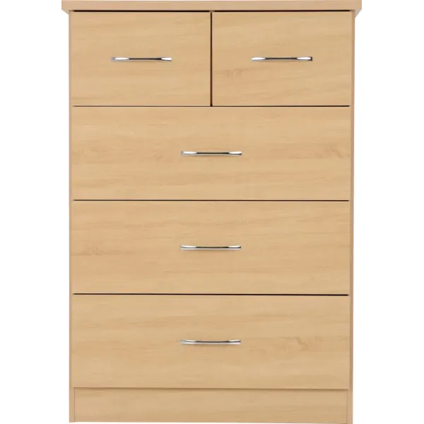Discover the Stunning Nevada 3+2 Drawer Chest by Home Divine