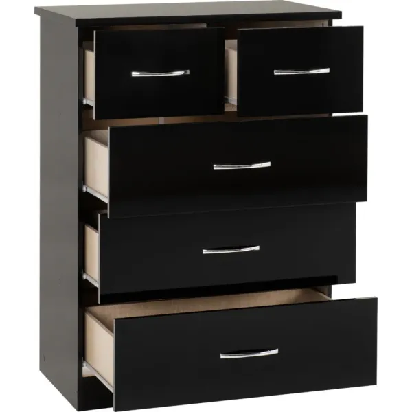 Discover the Stunning Nevada 3+2 Drawer Chest by Home Divine