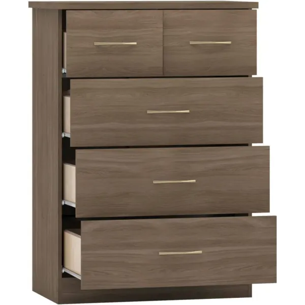 Discover the Stunning Nevada 3+2 Drawer Chest by Home Divine